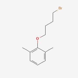 molecular formula C12H17BrO B3466674 2-(4-bromobutoxy)-1,3-dimethylbenzene CAS No. 2033-84-3