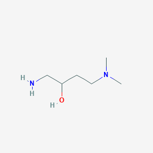 molecular formula C6H16N2O B034670 1-氨基-4-(二甲氨基)-2-丁醇 CAS No. 104353-36-8