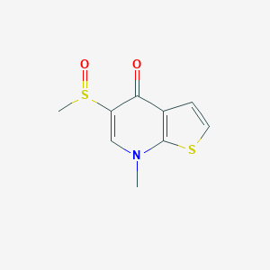 7-methyl-5-(methylsulfinyl)thieno[2,3-b]pyridin-4(7H)-one