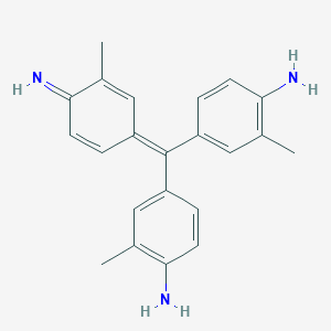molecular formula C22H23N3 B346759 New fuchsin free base CAS No. 25739-74-6