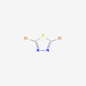 molecular formula C2Br2N2S B346769 2,5-ジブロモ-1,3,4-チアジアゾール CAS No. 55981-29-8