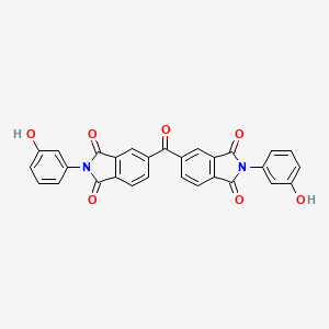 5,5'-carbonylbis[2-(3-hydroxyphenyl)-1H-isoindole-1,3(2H)-dione]