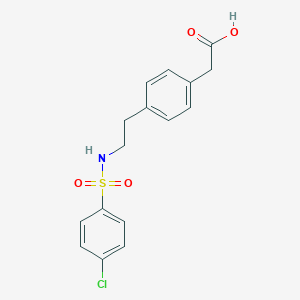 molecular formula C16H16ClNO4S B034678 达尔妥班 CAS No. 105218-03-9