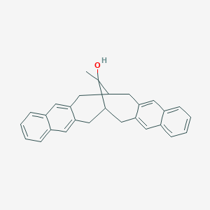 B034683 27-Methylhexacyclo[12.12.1.03,12.05,10.016,25.018,23]heptacosa-3,5,7,9,11,16,18,20,22,24-decaen-27-ol CAS No. 108395-73-9