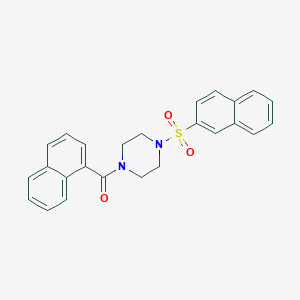 1-(1-naphthoyl)-4-(2-naphthylsulfonyl)piperazine