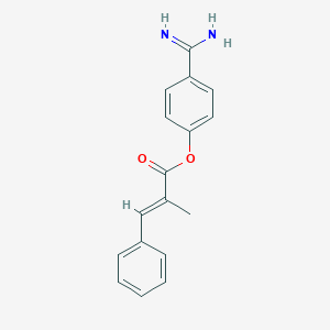 B034695 4-Amidinophenyl 2-methylcinnamate CAS No. 103499-68-9