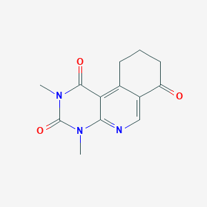 2,4-dimethyl-9,10-dihydropyrimido[4,5-c]isoquinoline-1,3,7(2H,4H,8H)-trione