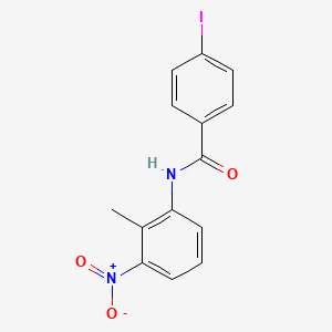 4-iodo-N-(2-methyl-3-nitrophenyl)benzamide