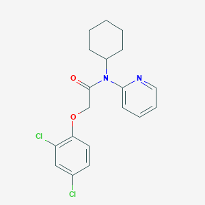 N-cyclohexyl-2-(2,4-dichlorophenoxy)-N-2-pyridinylacetamide