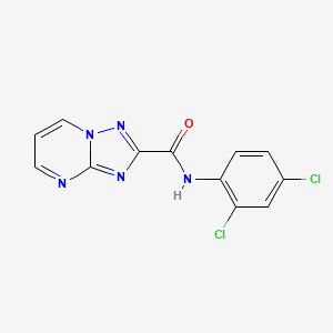 N-(2,4-dichlorophenyl)[1,2,4]triazolo[1,5-a]pyrimidine-2-carboxamide