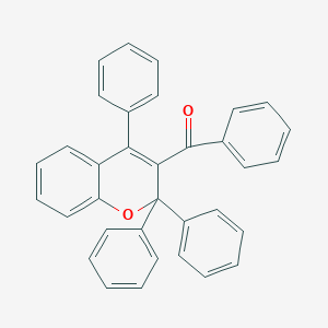 B034707 Phenyl-(2,2,4-triphenylchromen-3-yl)methanone CAS No. 19725-31-6