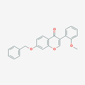 molecular formula C23H18O4 B3470749 7-(benzyloxy)-3-(2-methoxyphenyl)-4H-chromen-4-one 