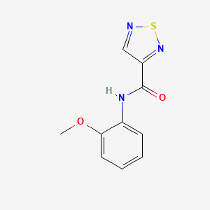 N-(2-methoxyphenyl)-1,2,5-thiadiazole-3-carboxamide