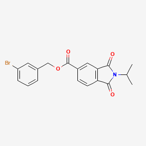 3-bromobenzyl 2-isopropyl-1,3-dioxo-5-isoindolinecarboxylate