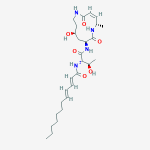 molecular formula C27H44N4O6 B034711 格利多巴汀 A CAS No. 108351-50-4