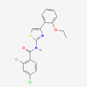 2,4-dichloro-N-[4-(2-ethoxyphenyl)-1,3-thiazol-2-yl]benzamide