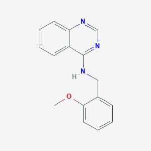 molecular formula C16H15N3O B347129 N-(2-methoxybenzyl)quinazolin-4-amine CAS No. 70137-87-0