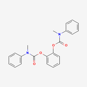 1,2-phenylene bis[methyl(phenyl)carbamate]