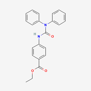 Ethyl 4-[(diphenylcarbamoyl)amino]benzoate