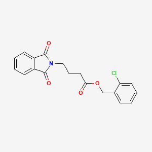 2-chlorobenzyl 4-(1,3-dioxo-1,3-dihydro-2H-isoindol-2-yl)butanoate