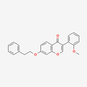 3-(2-methoxyphenyl)-7-(2-phenylethoxy)-4H-chromen-4-one