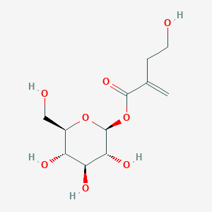 molecular formula C11H18O8 B034720 郁金香苷 A CAS No. 19870-30-5
