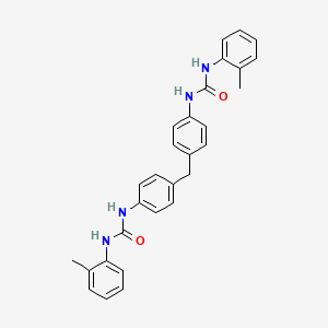 molecular formula C29H28N4O2 B3472036 N',N'''-(methylenedi-4,1-phenylene)bis[N-(2-methylphenyl)urea] 