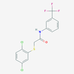 2-[(2,5-dichlorophenyl)thio]-N-[3-(trifluoromethyl)phenyl]acetamide