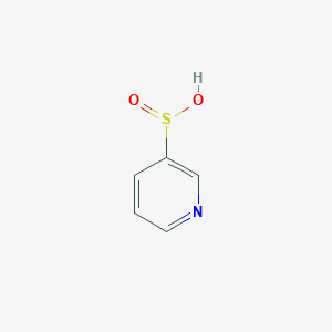 molecular formula C5H5NO2S B034725 Pyridine-3-sulfinic acid CAS No. 101084-77-9