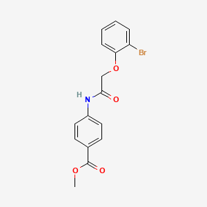 methyl 4-{[(2-bromophenoxy)acetyl]amino}benzoate