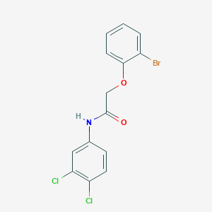 2-(2-bromophenoxy)-N-(3,4-dichlorophenyl)acetamide