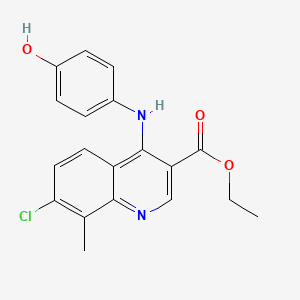 molecular formula C19H17ClN2O3 B3473377 MFCD02356674 