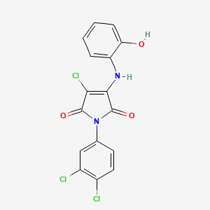 molecular formula C16H9Cl3N2O3 B3473565 MFCD02356913 