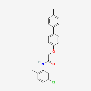 N-(5-chloro-2-methylphenyl)-2-[(4'-methyl-4-biphenylyl)oxy]acetamide