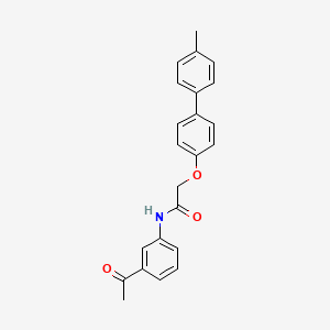 N-(3-acetylphenyl)-2-[(4'-methyl-4-biphenylyl)oxy]acetamide