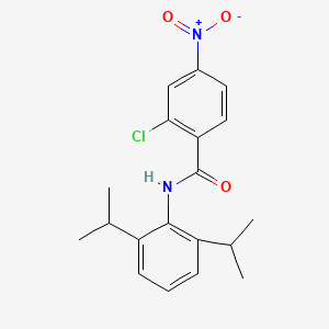 2-chloro-N-[2,6-di(propan-2-yl)phenyl]-4-nitrobenzamide