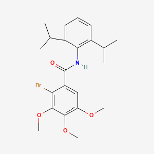 2-bromo-N-(2,6-diisopropylphenyl)-3,4,5-trimethoxybenzamide