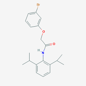 N-[2,6-bis(methylethyl)phenyl]-2-(3-bromophenoxy)acetamide