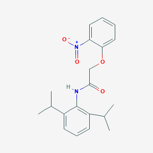 N-(2,6-diisopropylphenyl)-2-(2-nitrophenoxy)acetamide