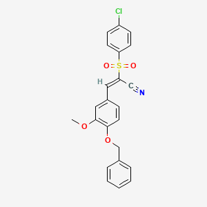 molecular formula C23H18ClNO4S B3474780 MFCD03992020 