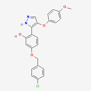 molecular formula C23H19ClN2O4 B3474944 MFCD02323286 