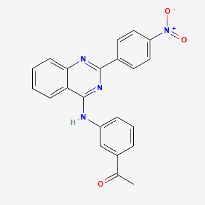 molecular formula C22H16N4O3 B3475061 MFCD02369125 