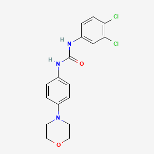 N-(3,4-dichlorophenyl)-N'-[4-(4-morpholinyl)phenyl]urea