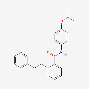 N-(4-isopropoxyphenyl)-2-(2-phenylethyl)benzamide