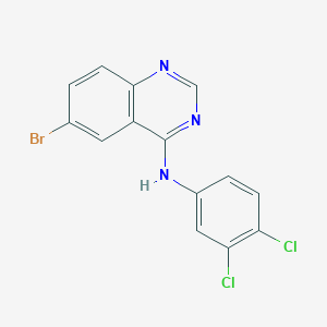 6-bromo-N-(3,4-dichlorophenyl)-4-quinazolinamine