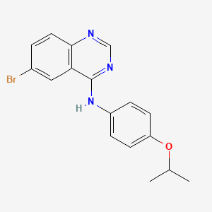 6-bromo-N-(4-isopropoxyphenyl)-4-quinazolinamine