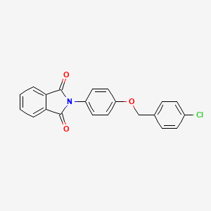 2-{4-[(4-chlorobenzyl)oxy]phenyl}-1H-isoindole-1,3(2H)-dione