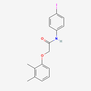 2-(2,3-dimethylphenoxy)-N-(4-iodophenyl)acetamide