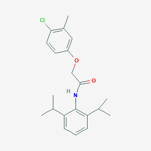 2-(4-chloro-3-methylphenoxy)-N-(2,6-diisopropylphenyl)acetamide