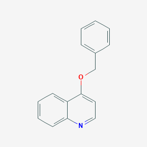 molecular formula C16H13NO B034778 4-Benzyloxy-quinoline CAS No. 101273-58-9